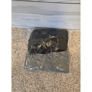 Athleta Foothill Seamless Tee T Shirt Womens L Gray and Black lot of 2